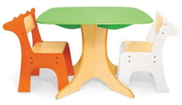 jungle table chair set