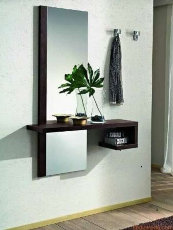 Imported MDF Wood Makeup vanity Brown